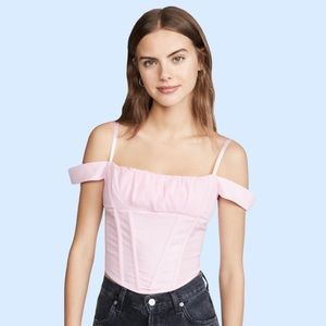 I AM GIA Pink Corset Top